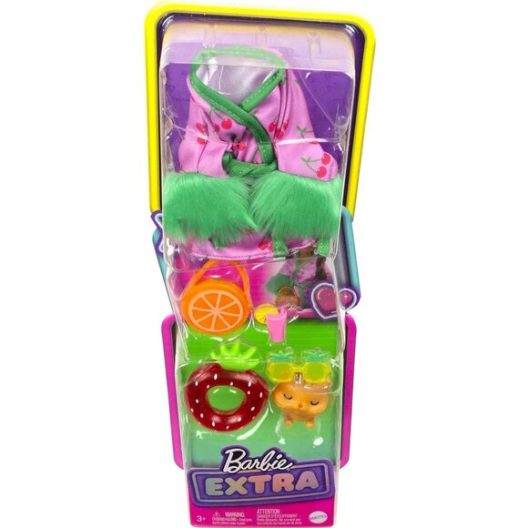 3/$55❤️Barbie Extra Pet & Fashion Pack 6 pcs Including Kitten & Accessories - Picture 1 of 11